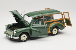 Morris Minor 1000 Traveller Verde Minichamps 1:18 150137011 Pressofusione — immagine 2 di 8
