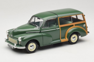 Morris Minor 1000 Traveller Verde Minichamps 1:18 150137011 Pressofusione