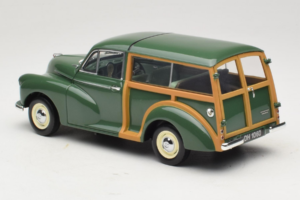Morris Minor 1000 Traveller Verde Minichamps 1:18 150137011 Pressofusione — immagine 7 di 8