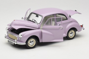 Morris Minor Million Rosa Minichamps 1:18 150137001 Pressofusione — immagine 2 di 7