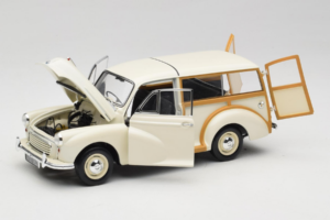 Morris Minor Traveller Bianco Minichamps 1:18 150137010 Pressofusione — immagine 2 di 9