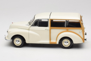 Morris Minor Traveller Bianco Minichamps 1:18 150137010 Pressofusione — immagine 4 di 9