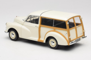 Morris Minor Traveller Bianco Minichamps 1:18 150137010 Pressofusione — immagine 7 di 9