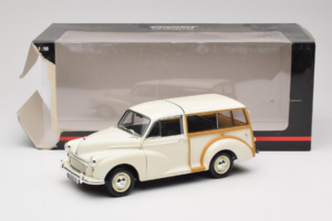 Morris Minor Traveller Bianco Minichamps 1:18 150137010 Pressofusione — immagine 9 di 9