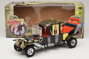 Munsters Koach Nero ERTL 1:18 33036 Pressofusione — immagine 6 di 6