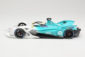 NIO 004 Team NIO #16 O. Turvey Formula E Season 5 2019 Minichamps 1:18 114180016 Pressofusione — immagine 3 di 6