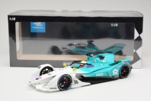 NIO 004 Team NIO #16 O. Turvey Formula E Season 5 2019 Minichamps 1:18 114180016 Pressofusione — immagine 6 di 6