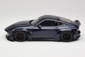 Nissan 400Z RZ34 Pandem Midnight Blue GT Spirit 1:18 GT494 Resina — immagine 3 di 6