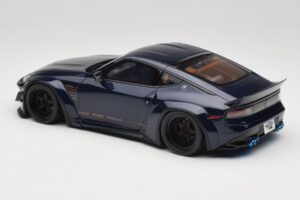 Nissan 400Z RZ34 Pandem Midnight Blue GT Spirit 1:18 GT494 Resina — immagine 5 di 6