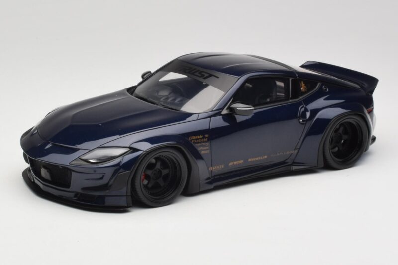 Nissan 400Z RZ34 Pandem Midnight Blue GT Spirit 1:18 GT494 Resina