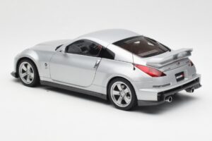 Nissan Fairlady Z Z34 NISMO Type 380RS Argento AUTOart 1:18 77401 Pressofusione — immagine 7 di 8