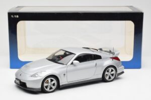 Nissan Fairlady Z Z34 NISMO Type 380RS Argento AUTOart 1:18 77401 Pressofusione — immagine 8 di 8