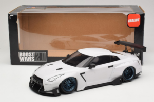 Nissan GT-R R35 Boost Wars 2 Bianco Jp Kraemo 1:18 KRAEMO001 Pressofusione — immagine 7 di 7