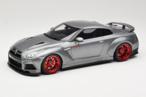 Nissan GT-R R35 Prior Design Grigio GT Spirit 1:18 GT243 Resina