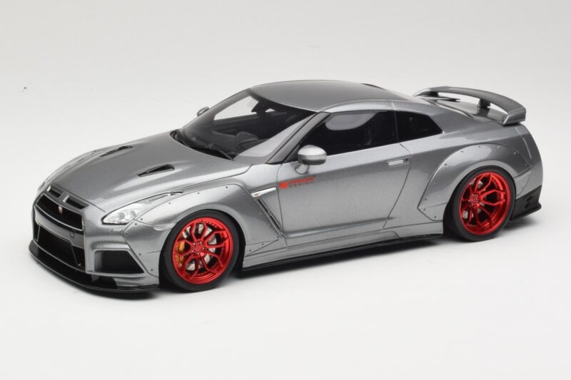Nissan GT-R R35 Prior Design Grigio GT Spirit 1:18 GT243 Resina