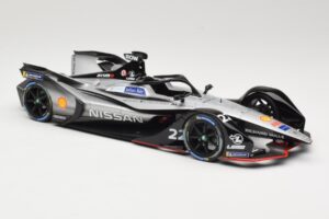 Nissan IM02 e.dams #22 O. Rowland Formula E Season 5 2019 Minichamps 1:18 114180022 Pressofusione — immagine 4 di 6