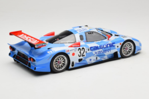 Nissan R390 GT1 #32 R. Calderari / J-D. Deletraz / B. Gachot Team Nissan 24 Hours of Le Mans 1998 GT Spirit 1:18 GT529 Resina — immagine 2 di 6