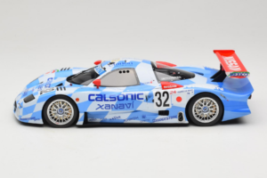 Nissan R390 GT1 #32 R. Calderari / J-D. Deletraz / B. Gachot Team Nissan 24 Hours of Le Mans 1998 GT Spirit 1:18 GT529 Resina — immagine 3 di 6