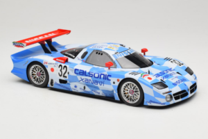 Nissan R390 GT1 #32 R. Calderari / J-D. Deletraz / B. Gachot Team Nissan 24 Hours of Le Mans 1998 GT Spirit 1:18 GT529 Resina — immagine 4 di 6