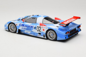 Nissan R390 GT1 #32 R. Calderari / J-D. Deletraz / B. Gachot Team Nissan 24 Hours of Le Mans 1998 GT Spirit 1:18 GT529 Resina — immagine 5 di 6