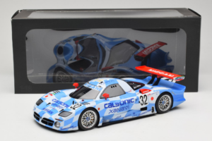 Nissan R390 GT1 #32 R. Calderari / J-D. Deletraz / B. Gachot Team Nissan 24 Hours of Le Mans 1998 GT Spirit 1:18 GT529 Resina — immagine 6 di 6