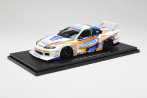 Nissan Silvia S15 LB-Super Silhouette #555 Formula Drift Japan 2023 TopSpeed 1:18 TS0586 Resina — immagine 2 di 6
