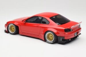 Nissan Silvia S15 Rocket Bunny Burning Red Otto 1:18 OT1115 Resina — immagine 5 di 6
