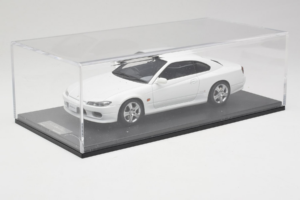 Nissan Silvia S15 Spec-S Bianco Cracked Plexi One Model 1:18 REMC034 Pressofusione — immagine 6 di 7