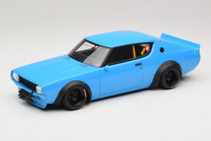 Nissan Skyline 2000 GT-R KPGC110 LB Works Blu Otto 1:18 OT1210 Resina