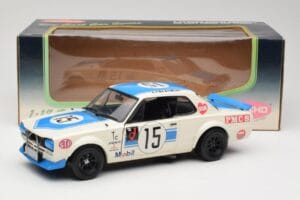 Nissan Skyline 2000GT-R KPGC10 #15 K. Takahashi Nissan Works JTCC 1972 Kyosho 1:18 08122B Pressofusione — immagine 8 di 8