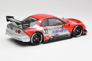 Nissan Skyline GT-R #22 M. Krumm / S. Motoyama Xanavi Nismo JGTC 2002 AUTOart 1:18 80277 Pressofusione — immagine 2 di 6