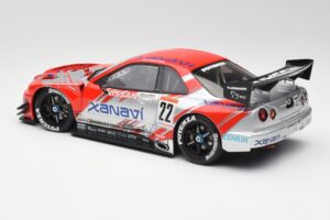 Nissan Skyline GT-R #22 M. Krumm / S. Motoyama Xanavi Nismo JGTC 2002 AUTOart 1:18 80277 Pressofusione — immagine 5 di 6