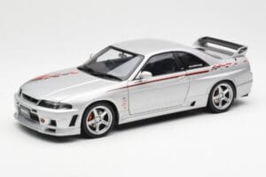 Nissan Skyline GT-R R33 R-Tune Argento AUTOart 1:18 77326 Pressofusione