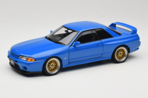 Nissan Skyline GT-R R32 V-Spec II Tuned Blu AUTOart 1:18 77415 Pressofusione