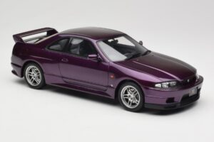 Nissan Skyline GT-R R33 V-Spec Midnight Purple Otto 1:18 OT1138 Resina — immagine 4 di 6