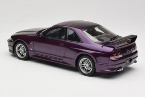 Nissan Skyline GT-R R33 V-Spec Midnight Purple Otto 1:18 OT1138 Resina — immagine 5 di 6
