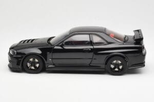 Nissan Skyline GT-R R34 NISMO Z-Tune Nero AUTOart 1:18 77355 Pressofusione — immagine 4 di 8