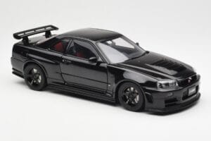 Nissan Skyline GT-R R34 NISMO Z-Tune Nero AUTOart 1:18 77355 Pressofusione — immagine 6 di 8