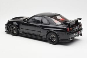 Nissan Skyline GT-R R34 NISMO Z-Tune Nero AUTOart 1:18 77355 Pressofusione — immagine 7 di 8