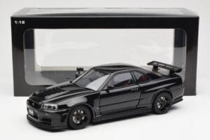 Nissan Skyline GT-R R34 NISMO Z-Tune Nero AUTOart 1:18 77355 Pressofusione — immagine 8 di 8