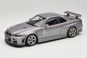Nissan Skyline GT-R R34 Nismo S-Tune Argento AUTOart 1:18 77358 Pressofusione