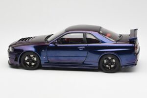 Nissan Skyline GT-R R34 NISMO Z-Tune Midnight Viola III AUTOart 1:18 77464 Composito — immagine 4 di 8