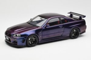 Nissan Skyline GT-R R34 NISMO Z-Tune Midnight Viola III AUTOart 1:18 77464 Composito