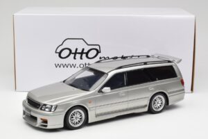 Nissan Stagea Autech WC34 260RS Sonic Silver Otto 1:18 OT471 Resina — immagine 6 di 6