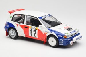 Nissan Sunny GTI-R T. Makinen / S. Harjanne Rally Monte Carlo 1992 Otto 1:18 OT461 Resina — immagine 4 di 6
