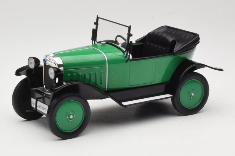 Opel 4 PS Laubfrosch Verde MCG 1:18 MCG18050 Pressofusione