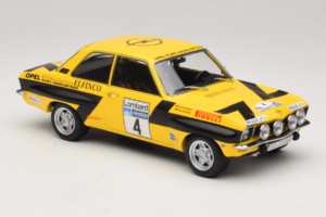 Opel Ascona A #4 W. Rohrl / C. Geistdorfer RAC Rally 1975 MCG 1:18 MCG18345R Pressofusione — immagine 4 di 6