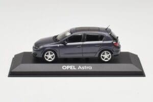 Opel Astra H Blu Scuro Minichamps 1:43 B24910027-A1 Pressofusione