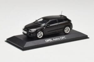 Opel Astra H OPC Nero Minichamps 1:43 90399890 Pressofusione — immagine 2 di 4