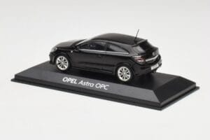 Opel Astra H OPC Nero Minichamps 1:43 90399890 Pressofusione — immagine 3 di 4